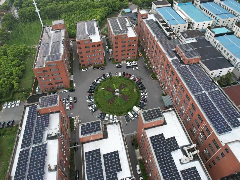 Hệ thống giá đỡ năng lượng mặt trời trên mái Sensheen cho dự án PV 3MWp